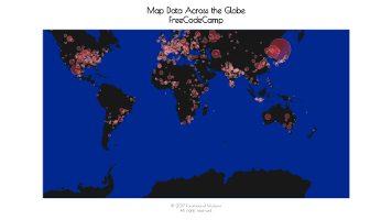 Map Data Across the Globe By Farahmand Moslemi